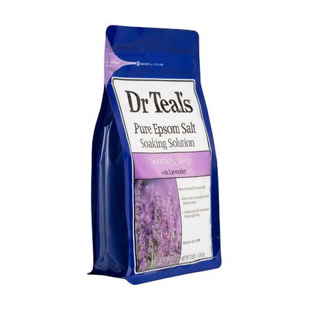 Dr Teal's Pure Epsom Salt Soothe & Sleep Lavender Soaking Solution - 48oz : Target