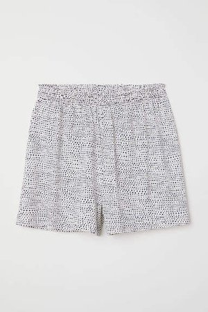 Modal-blend Shorts - White