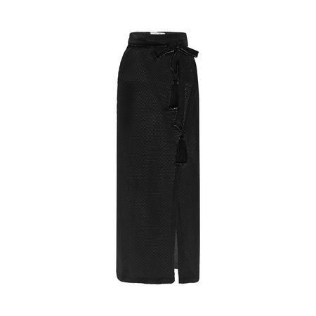 Verona Wrap Skirt - Black | ARMS OF EVE | Wolf & Badger