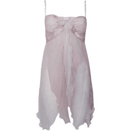 muted pink lingerie slip dress top