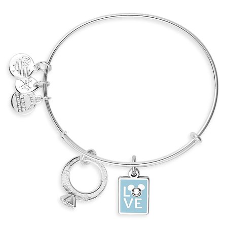 Mickey Mouse ''Love'' and Ring Bangle By Alex and Ani | shopDisney