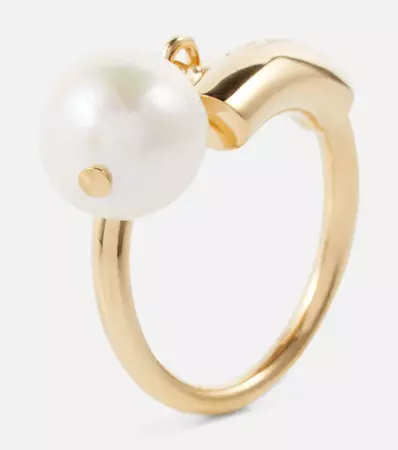 Chloé - Darcey pearl ring | Mytheresa
