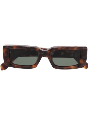 Shop Off-White Arthur rectangular sunglasses with Express Delivery - FARFETCH