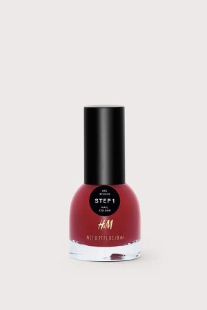 Gel nail color - Red