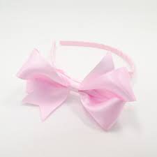 ~Pink Lolita Headband w/ Bow~