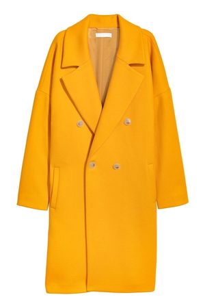 Coat - Yellow - Ladies | H&M CA