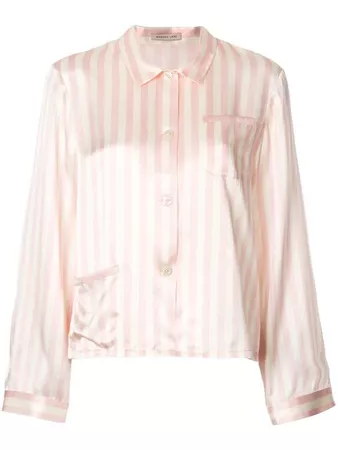 Morgan Lane Ruthie Striped Pyjama Shirt - Farfetch