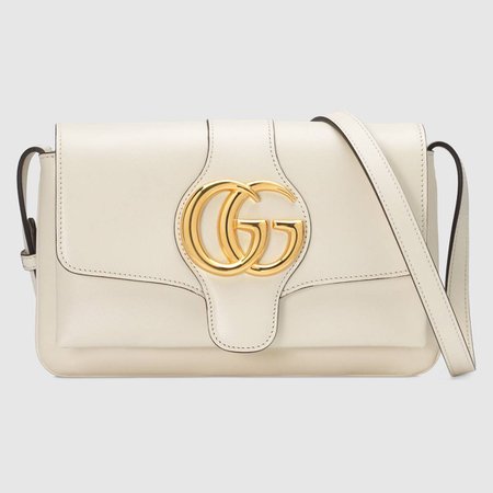 Arli small shoulder bag in White leather | Gucci Women's Shoulder Bags