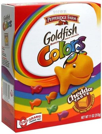 Goldfish Colors Baked Snack Crackers - 11 oz, Nutrition Information | Innit