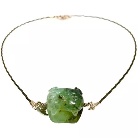 Emerald Jaguar Necklace For Sale at 1stDibs | jaguar pendant