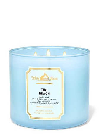 Tiki Beach 3-Wick Candle | Bath and Body Works