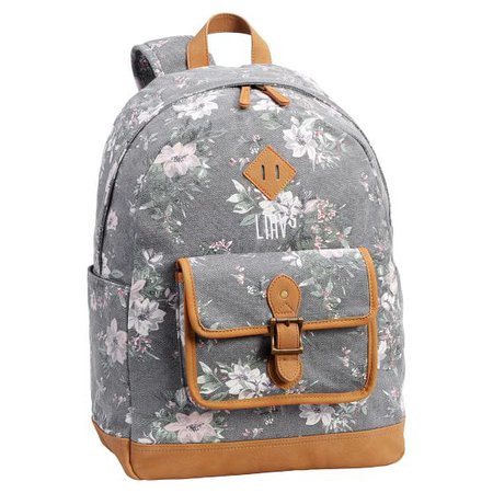 Northfield Charcoal Camilla Floral Backpack | PBteen