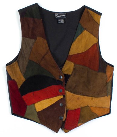 patchwork vest