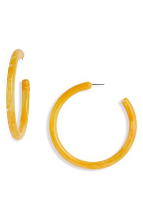 Cult Gaia Large Geneva Tubular Hoop Earrings | Nordstrom