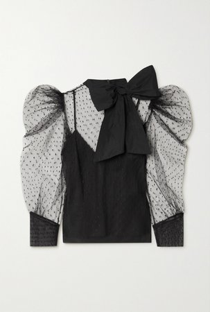 REDVALENTINO black blouse