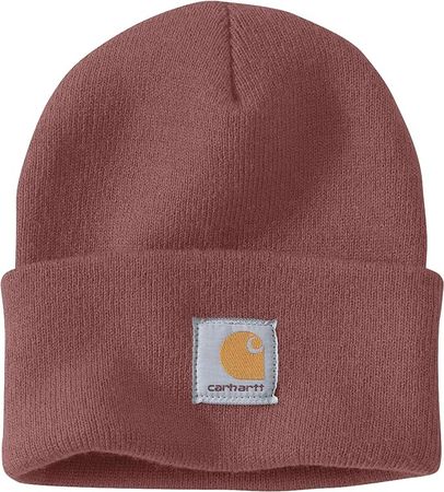 Carhartt Men's Knit Cuffed Beanie, Apple Butter at Amazon Men’s Clothing store