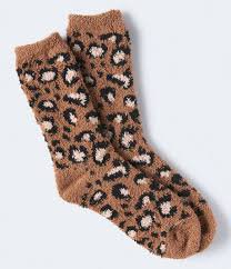 Cheetah print fuzzy socks - Google Search