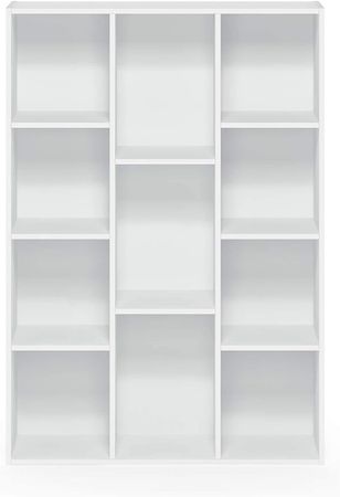 Amazon.com: Furinno Luder Bookcase / Book / Storage , 11-Cube, White : Everything Else