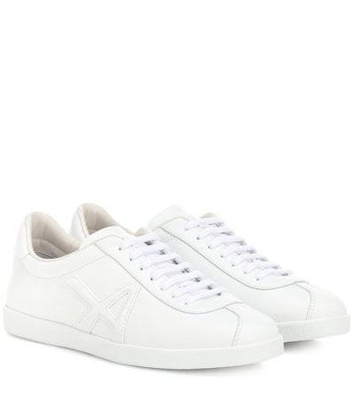 The A leather sneakers