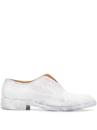 Maison Margiela Painted Oxford Shoes S57WQ0095P1872 White | Farfetch