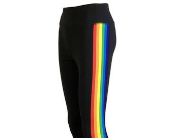 Rainbow Stripe Pants