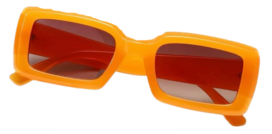 orange glasses