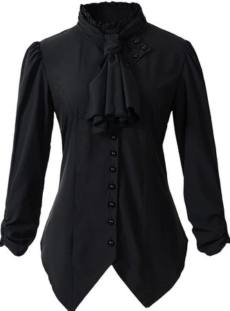 Black Victorian shirt