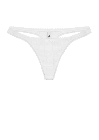 The Thong: Pointelle – Cou Cou Intimates