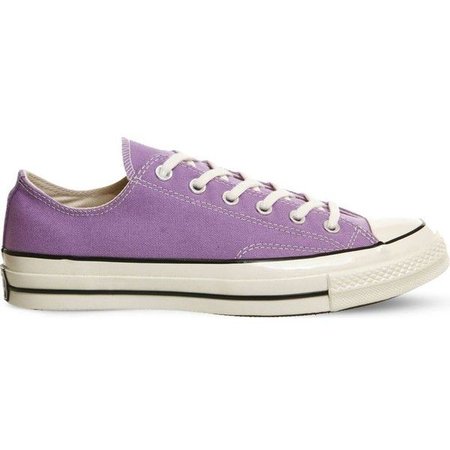 Lilac Low Top Converse