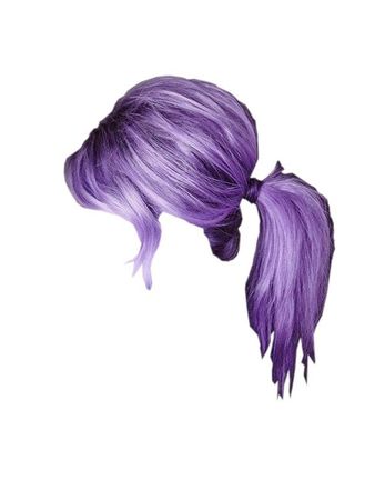 Purple Ponytail