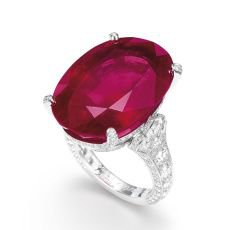 Burmese Ruby Ring