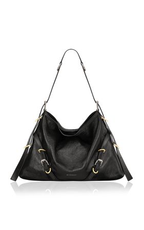 Medium Voyou Leather Hobo Bag By Givenchy | Moda Operandi