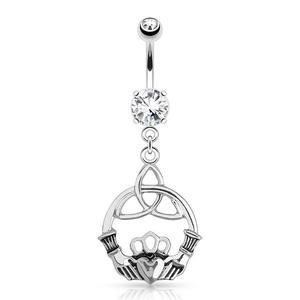 Dangling Irish Belly Button Ring – The Belly Ring Shop