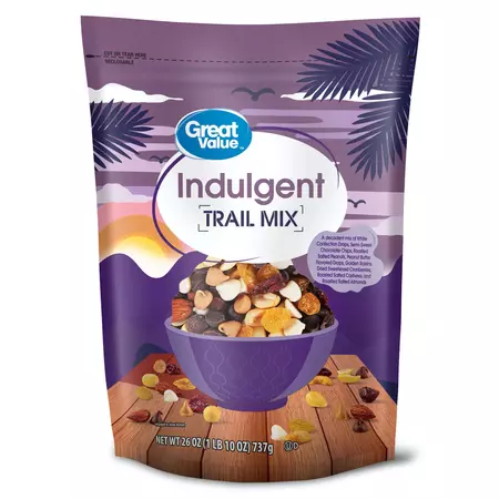 Great Value Indulgent Trail Mix, 26 oz - Walmart.com