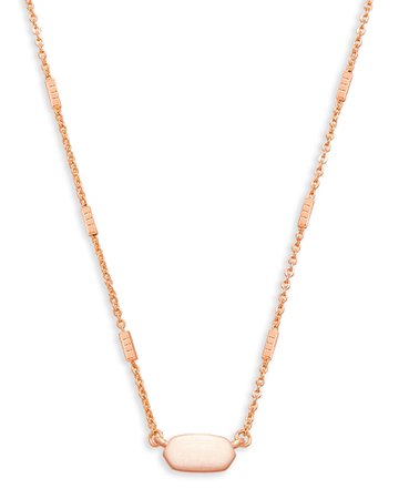 Fern Pendant Necklace in Rose Gold | Kendra Scott