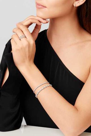Anita Ko | Eternity 18-karat white gold diamond bracelet | NET-A-PORTER.COM