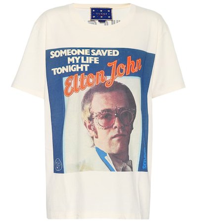 Elton John printed T-shirt