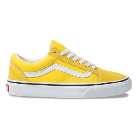 Vans Shoes - Old Skool - Vibrant Yellow/True White - Surf and Dirt
