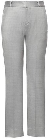 Avery Straight-Fit Wool-Blend Ankle Pant
