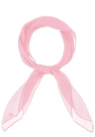 pink hair scarf