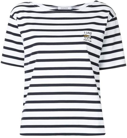 stripe short-sleeve T-shirt