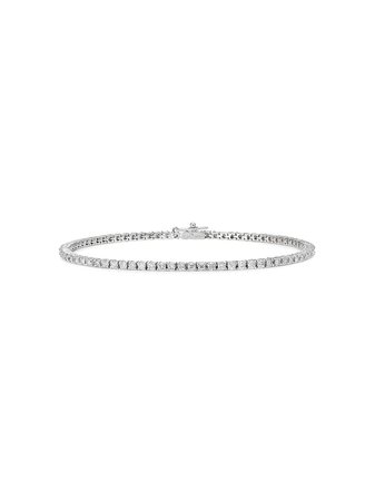 Shop777 18kt white diamond bracelet with Express Delivery - Farfetch