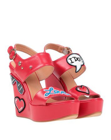 Love Moschino Sandals - Women Love Moschino Sandals online on YOOX United States - 11647064RD
