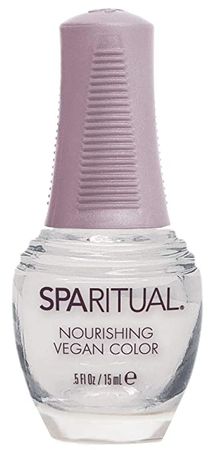 Amazon.com: SpaRitual Nourishing Vegan Nail Color, Clear Gloss: Premium Beauty