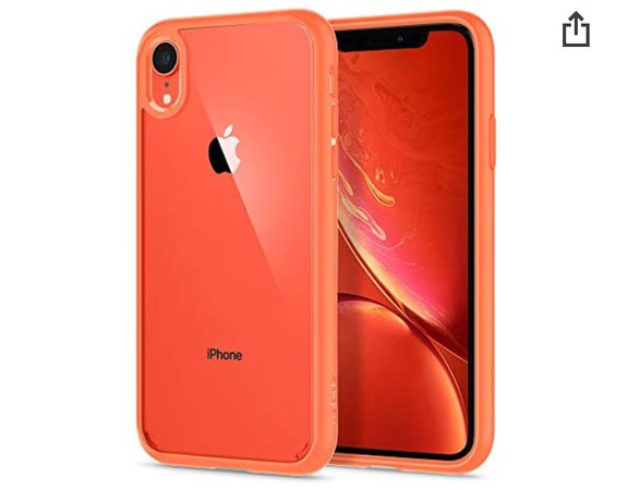 iPhone XR Coral Orange Case