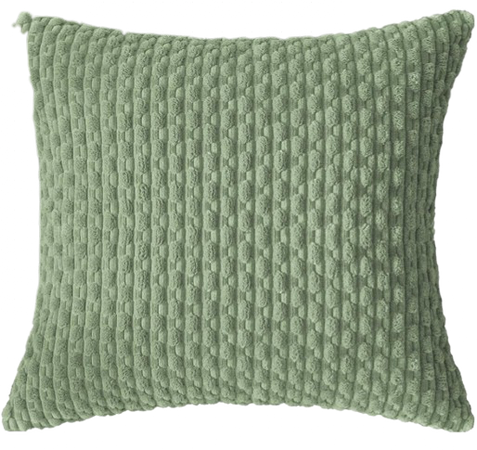 Amazon green accent pillow