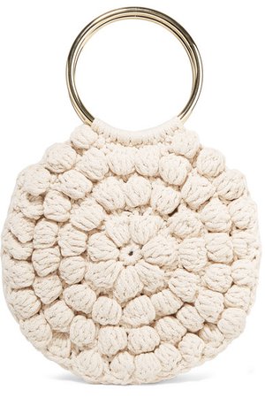 Ulla Johnson | Lia crocheted cotton tote | NET-A-PORTER.COM