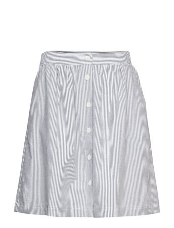 Calvin Klein Jeans Oxford Short Skirt (Bright White / Ck Black) (49.95 €) - Calvin Klein Jeans - | Boozt.com
