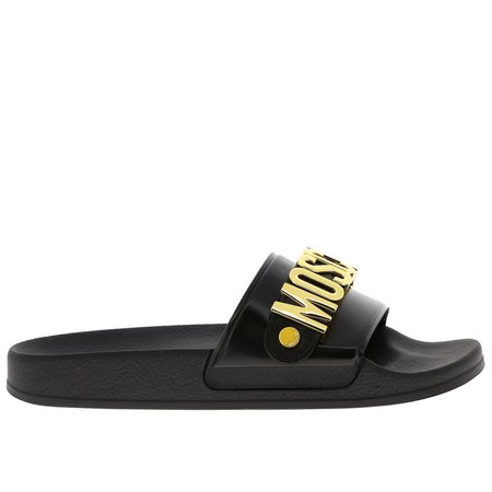 Moschino Couture Flat Sandals Shoes Women Moschino Couture