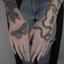 hand tattoos for women - Google Search